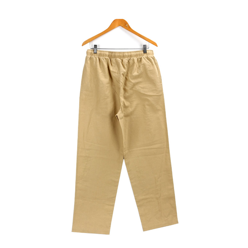 Custom Linen Organic cotton men's casual pants $19