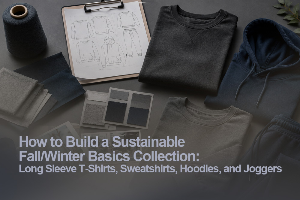 How to Build a Sustainable Fall/Winter Basics Collection: Long Sleeve T-Shirts, Sweatshirts, Hoodies, and Joggers